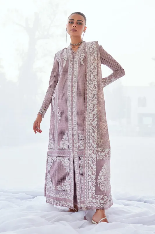 Depalpur Lawn 26 Lilac Lawn – view 1 – Poshaq