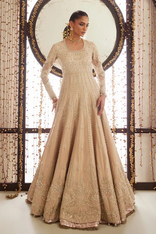 Lolita Bridals Pink Raw Silk – view 1 – Poshaq