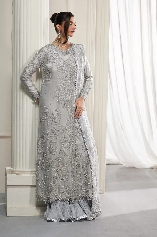 Lolita Bridals Silver Silk – view 1 – Poshaq