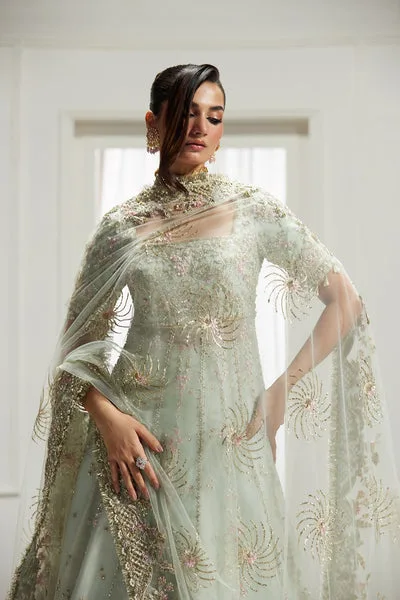 Lolita Bridals Green Raw Silk – view 4 – Poshaq