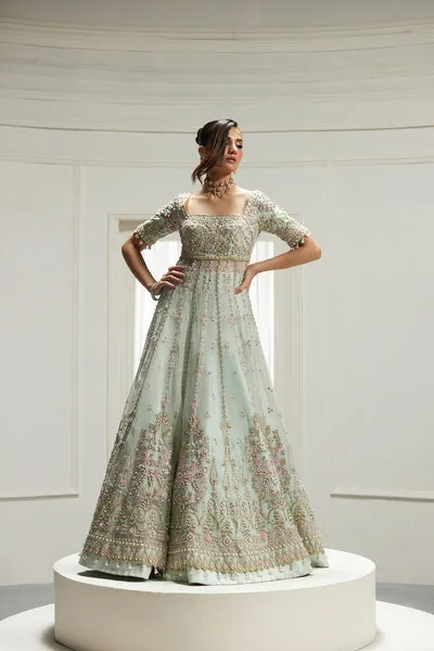 Lolita Bridals Green Raw Silk – view 5 – Poshaq