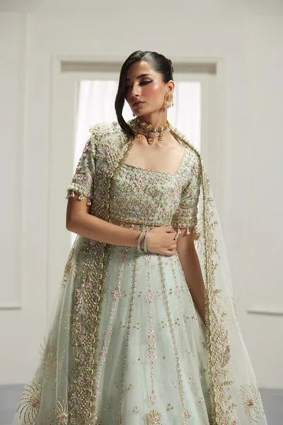 Lolita Bridals Green Raw Silk – view 6 – Poshaq