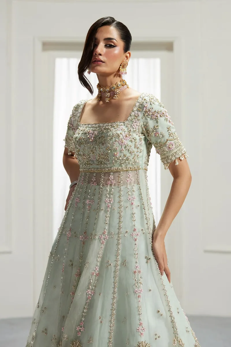 Lolita Bridals Green Raw Silk – view 8 – Poshaq