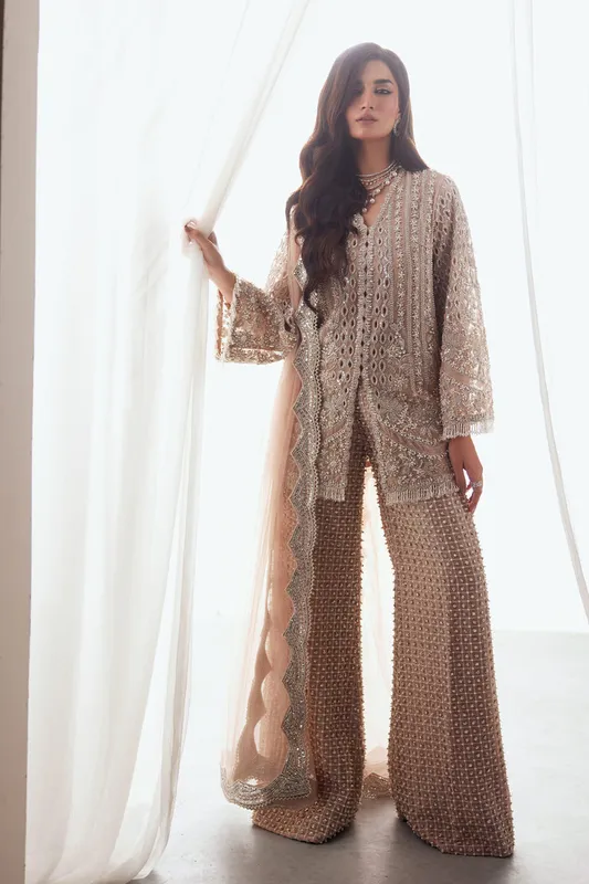 Lolita Bridals Brown Net – view 1 – Poshaq