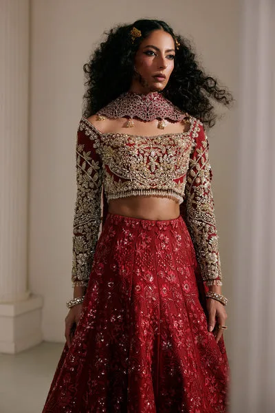 Lolita Bridals Maroon – view 3 – Poshaq