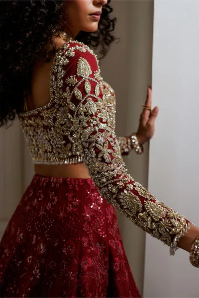 Lolita Bridals Maroon – view 5 – Poshaq