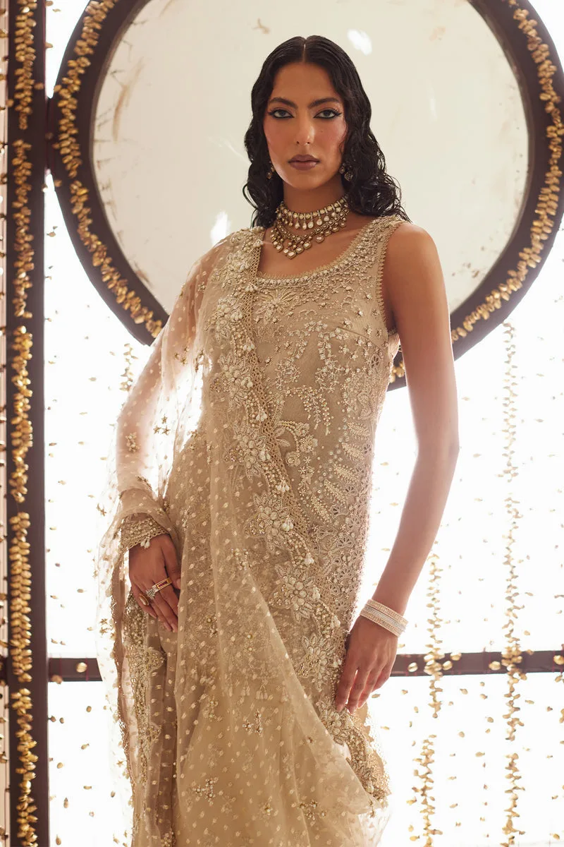 Lolita Bridals Gold Organza – view 3 – Poshaq