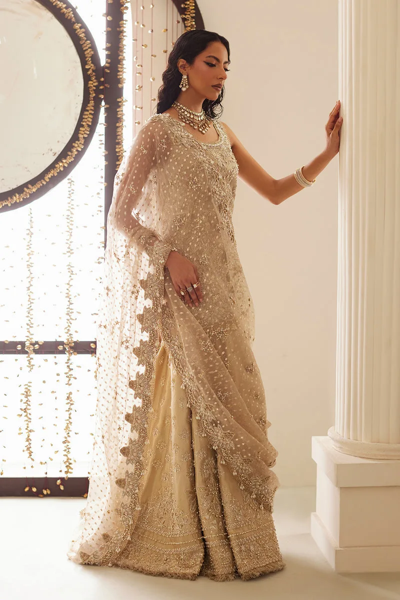 Lolita Bridals Gold Organza – view 4 – Poshaq