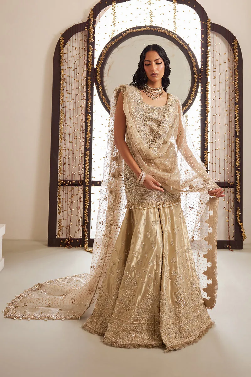 Lolita Bridals Gold Organza – view 5 – Poshaq