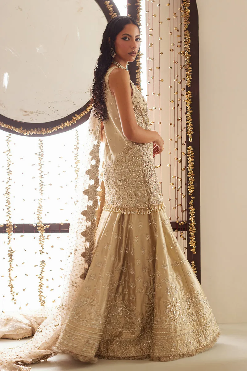 Lolita Bridals Gold Organza – view 6 – Poshaq