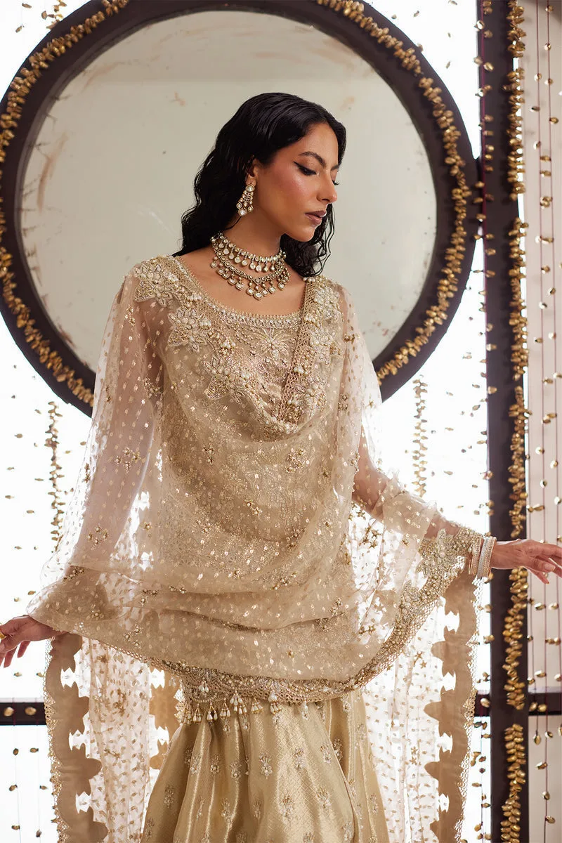 Lolita Bridals Gold Organza – view 7 – Poshaq