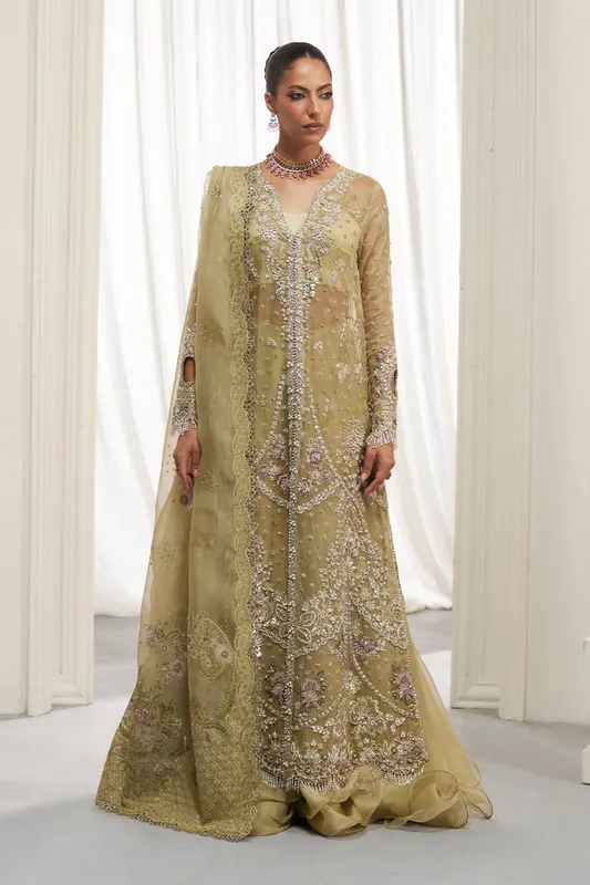 Lolita Bridals Green Organza – view 1 – Poshaq