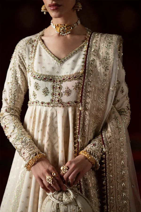 Laavni Formals Off White Organza – view 3 – Poshaq