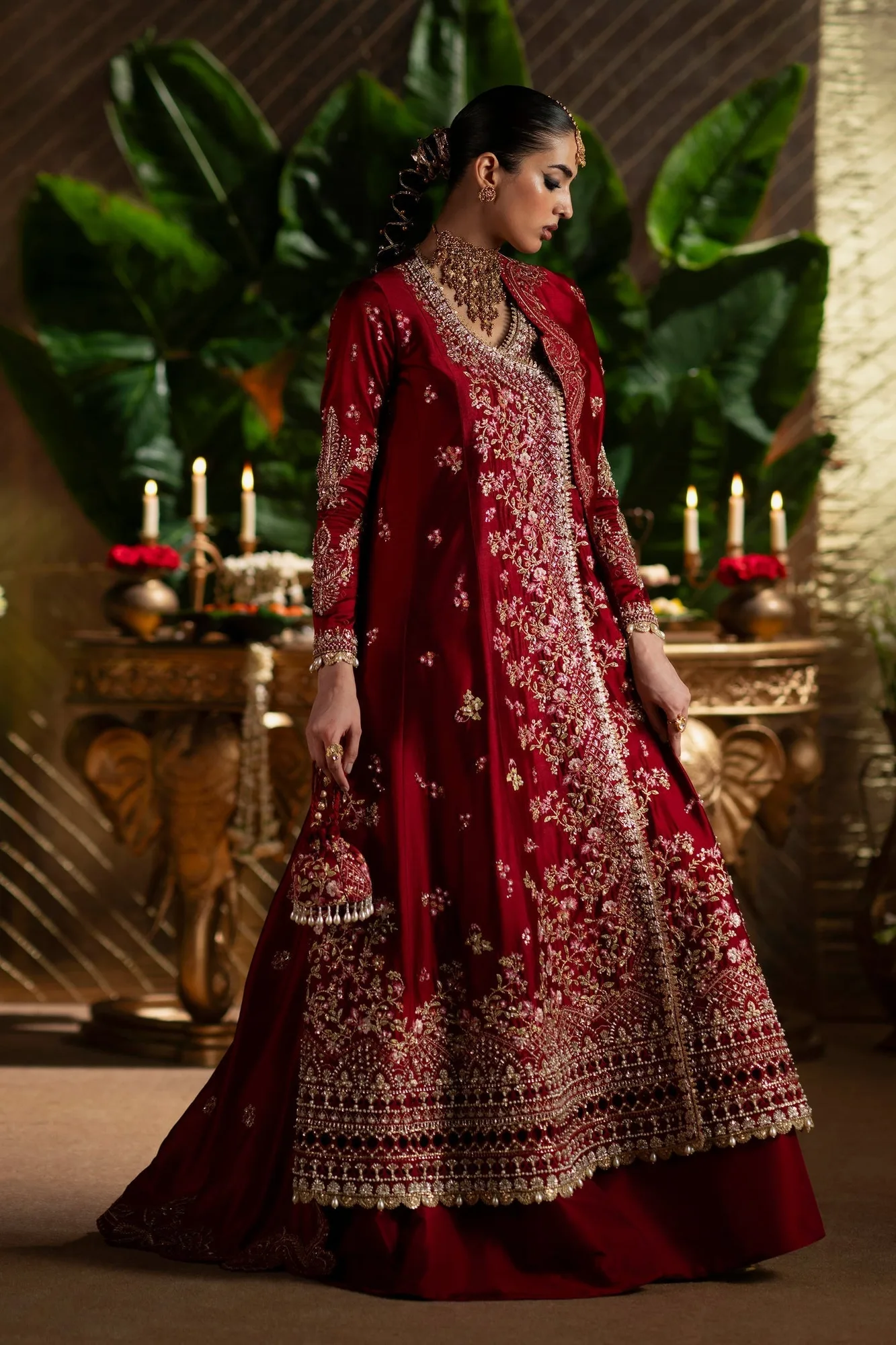 Laavni Formals Red – view 4 – Poshaq
