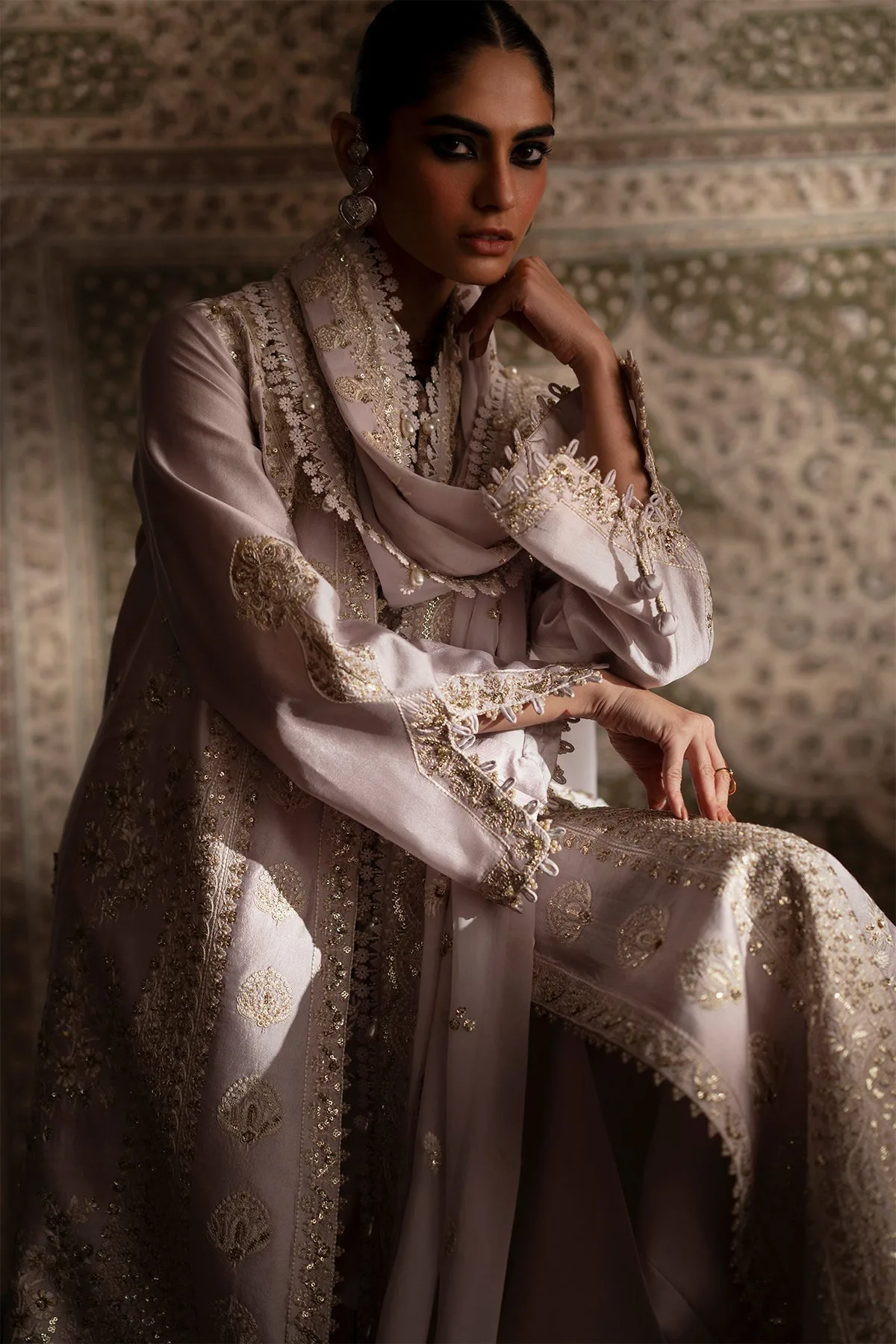silk Formals Purple Chiffon – view 7 – Poshaq