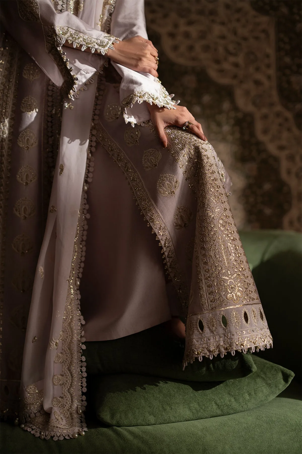 silk Formals Purple Chiffon – view 8 – Poshaq