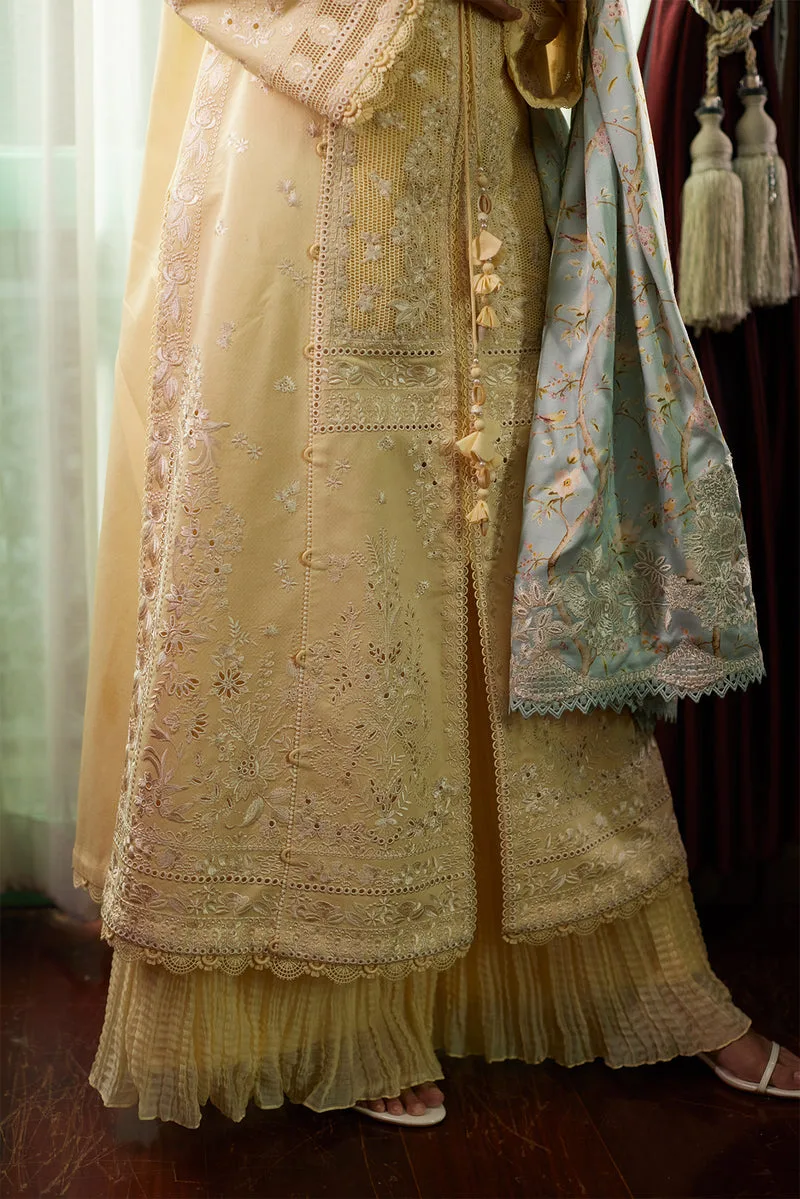 Summer Eid Pret 26 Yellow Cotton – view 5 – Poshaq