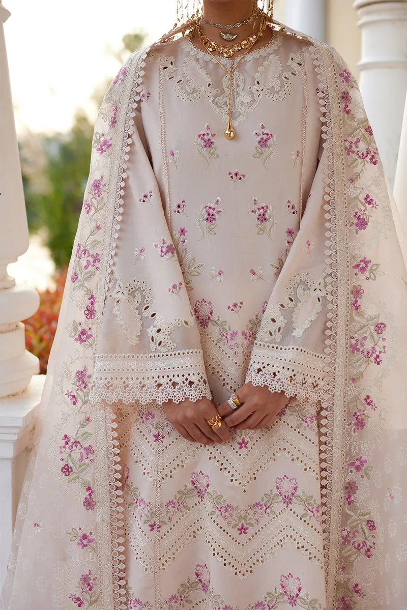 Summer Eid Pret 26 Pink Organza – view 3 – Poshaq