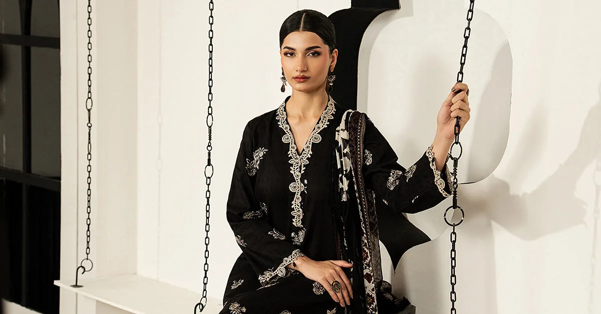 Black Chiffon – view 8 – Poshaq