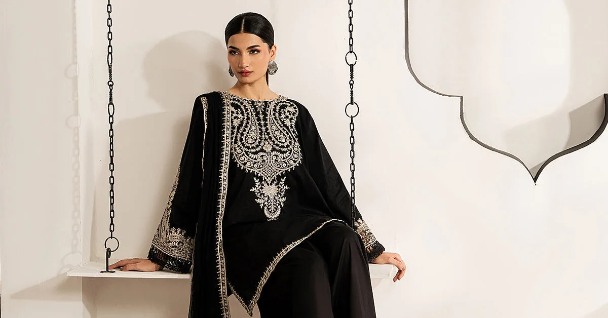 Black Chiffon – view 8 – Poshaq