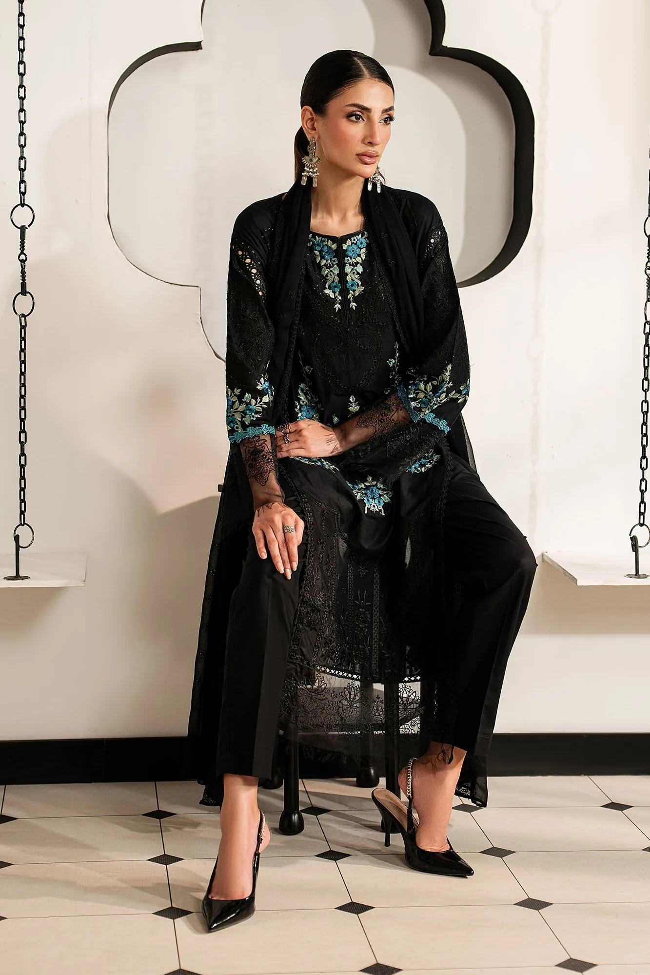 Black Organza – view 5 – Poshaq