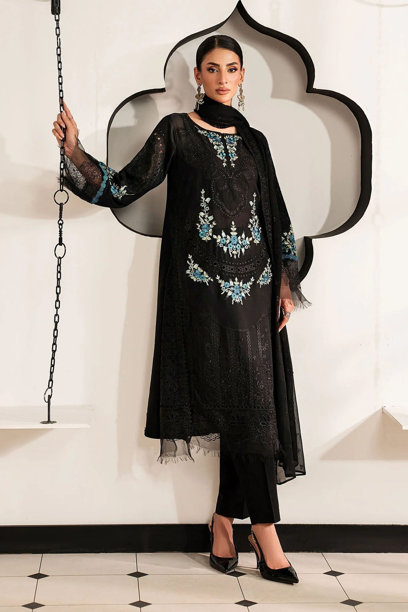 Black Organza – view 7 – Poshaq