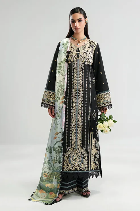 Aabyaan Pret De Luxe 26 Black Silk – view 1 – Poshaq