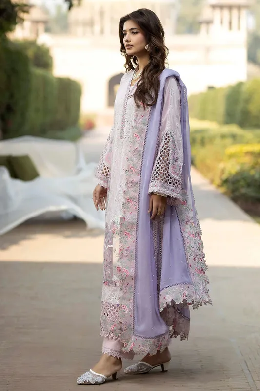 Adans Libas Adans Tradition Blush Pink Chiffon – view 1 – Poshaq