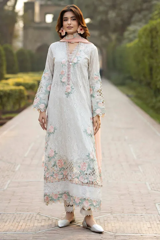Adans Libas Adans Tradition Ivory Chiffon – view 1 – Poshaq