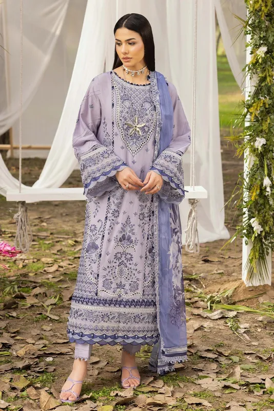 Adans Libas Gardenia 26 Lilac Chiffon – view 1 – Poshaq