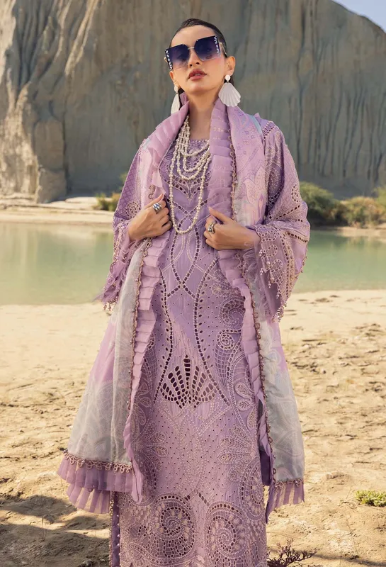 Adans Libas Summers Inspired SS25 Lilac Cotton – view 1 – Poshaq