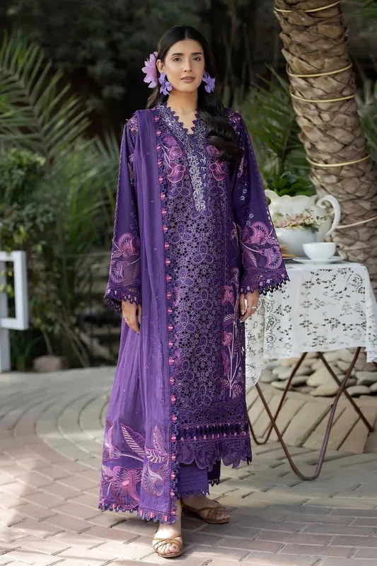Adans Libas The Fairy Tales Dark Purple Chiffon – view 1 – Poshaq