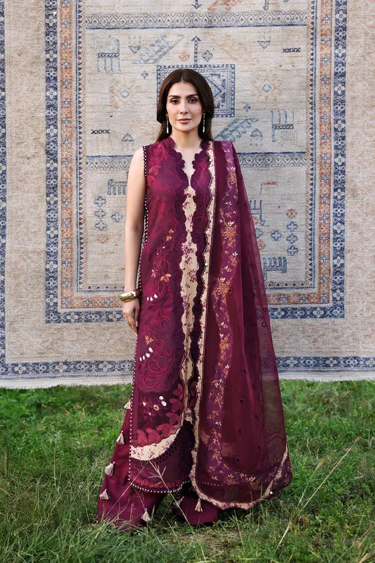Afrozeh A Lawn 26 Mulberry Wood Lawn – view 1 – Poshaq