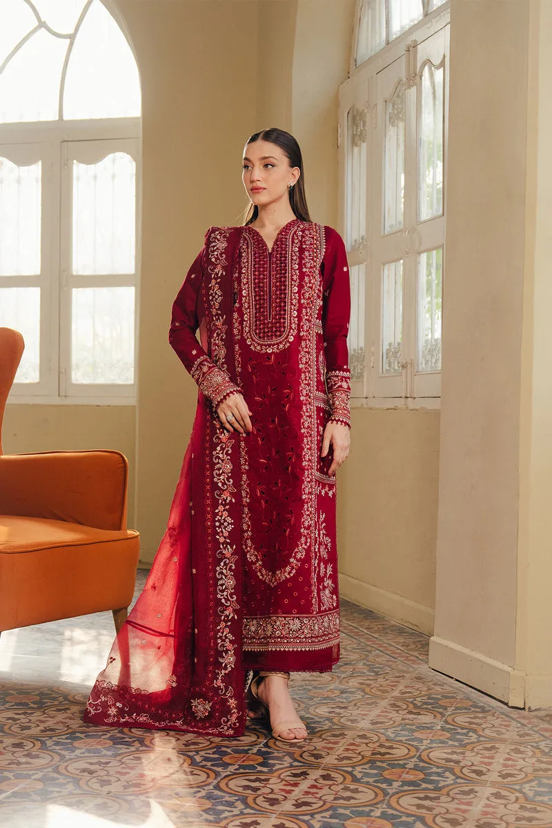 Afrozeh Day Break 26 Maroon Lawn – view 1 – Poshaq