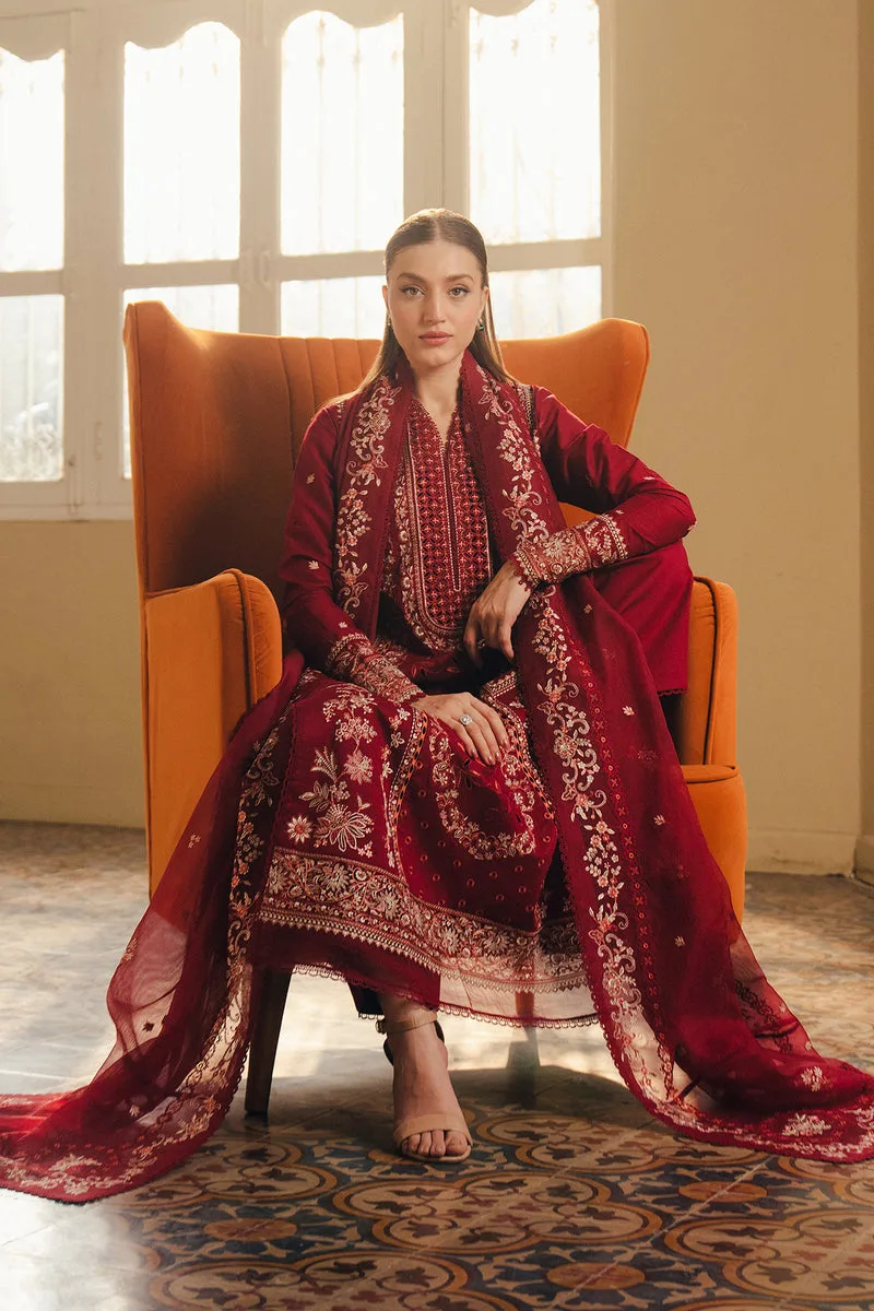 Afrozeh Day Break 26 Maroon Lawn – view 5 – Poshaq