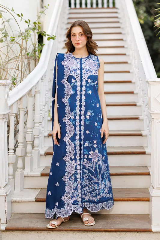 Afrozeh Summer Together 26 Blue Lawn – view 1 – Poshaq