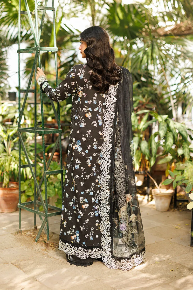 Afrozeh Summer Together 26 Black Lawn – view 2 – Poshaq