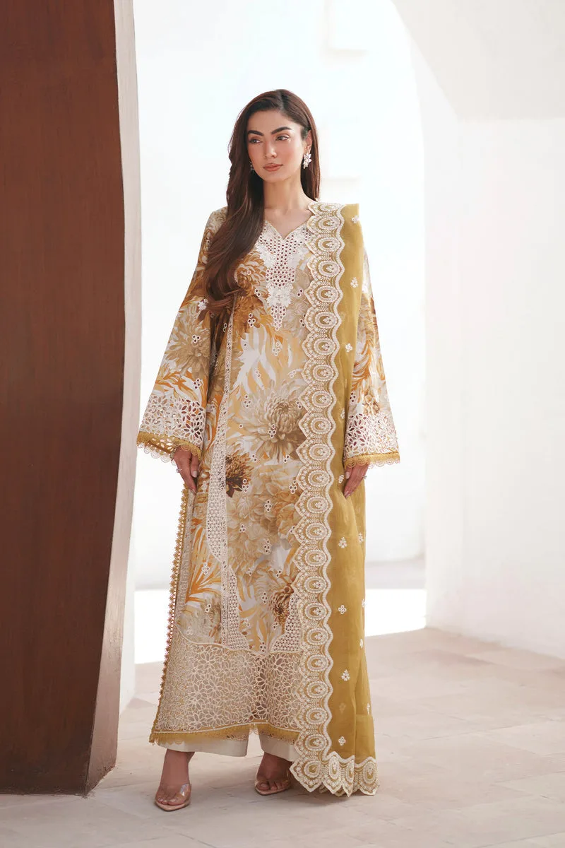 Afrozeh Sunspell 26 Gold Lawn – view 1 – Poshaq