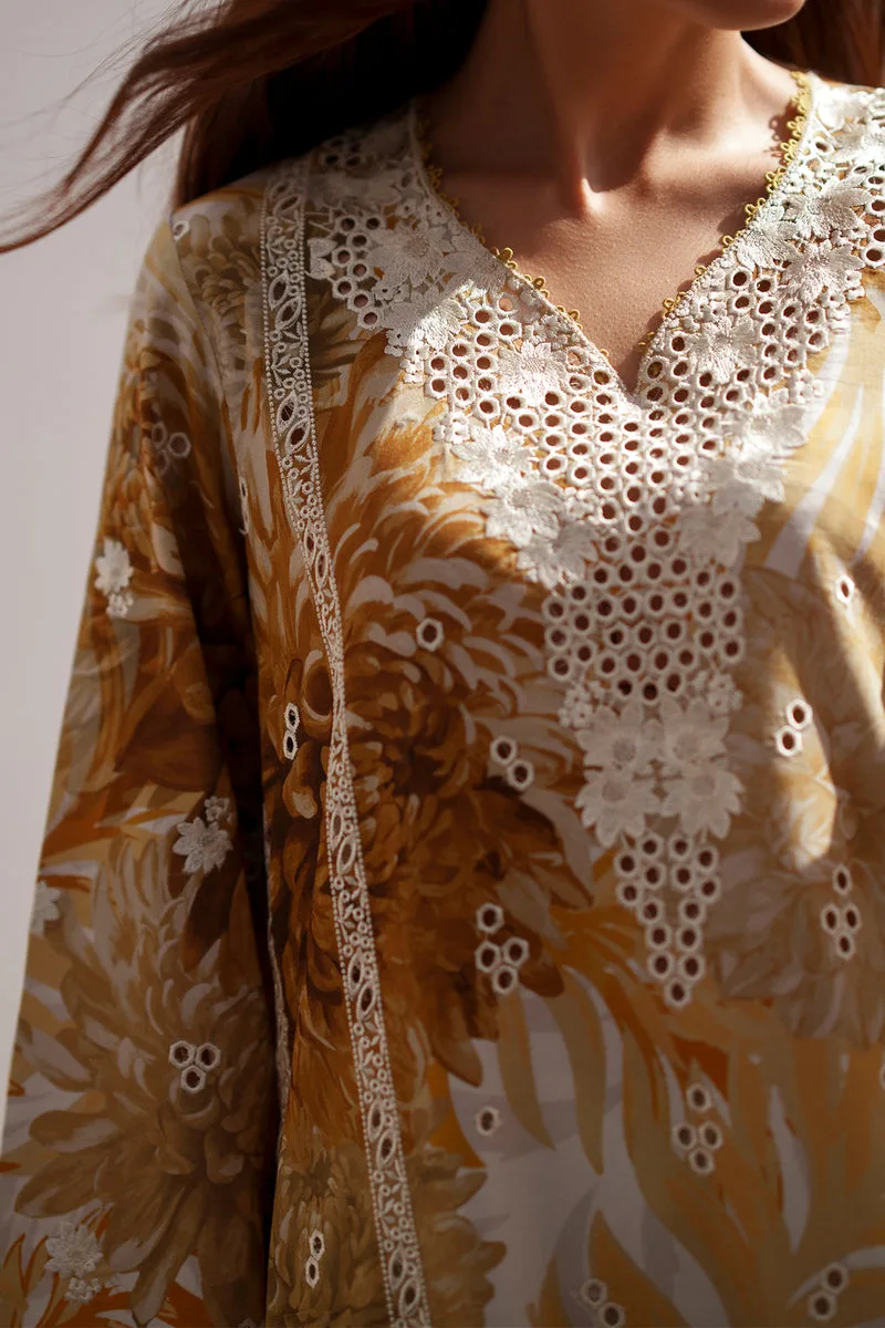 Afrozeh Sunspell 26 Gold Lawn – view 4 – Poshaq