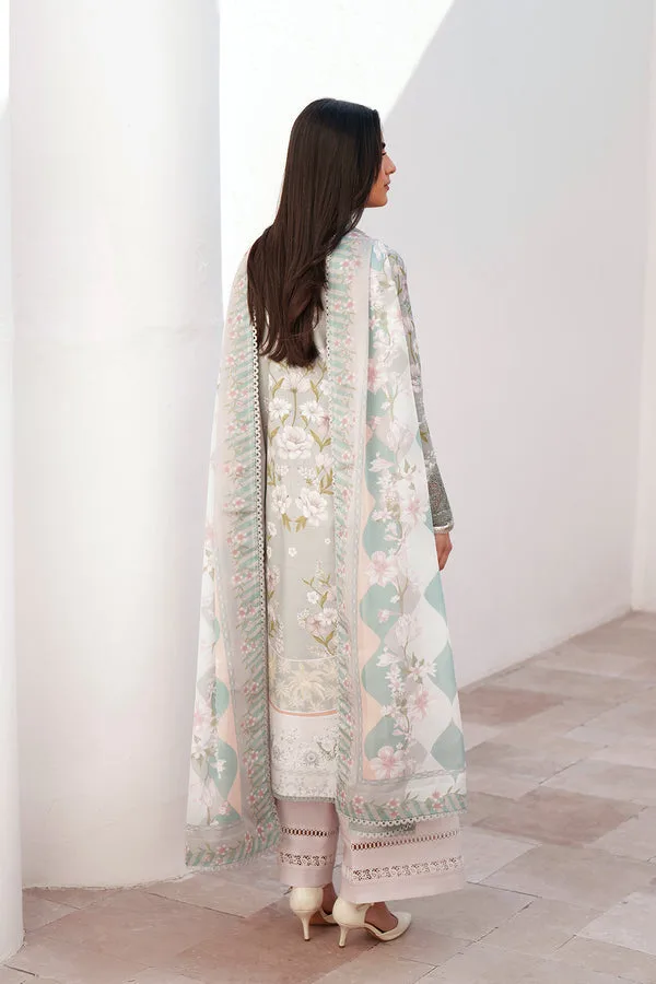 Afrozeh Sunspell 26 Mint Lawn – view 2 – Poshaq