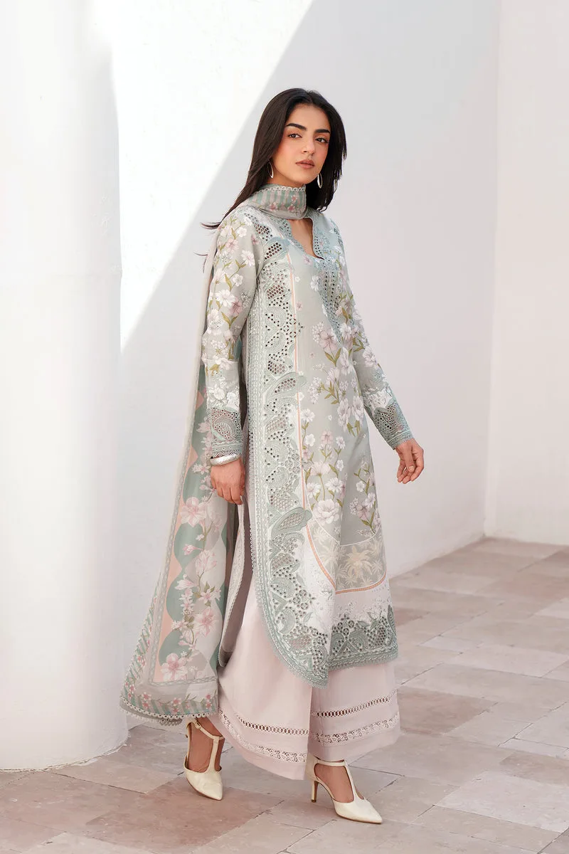 Afrozeh Sunspell 26 Mint Lawn – view 4 – Poshaq