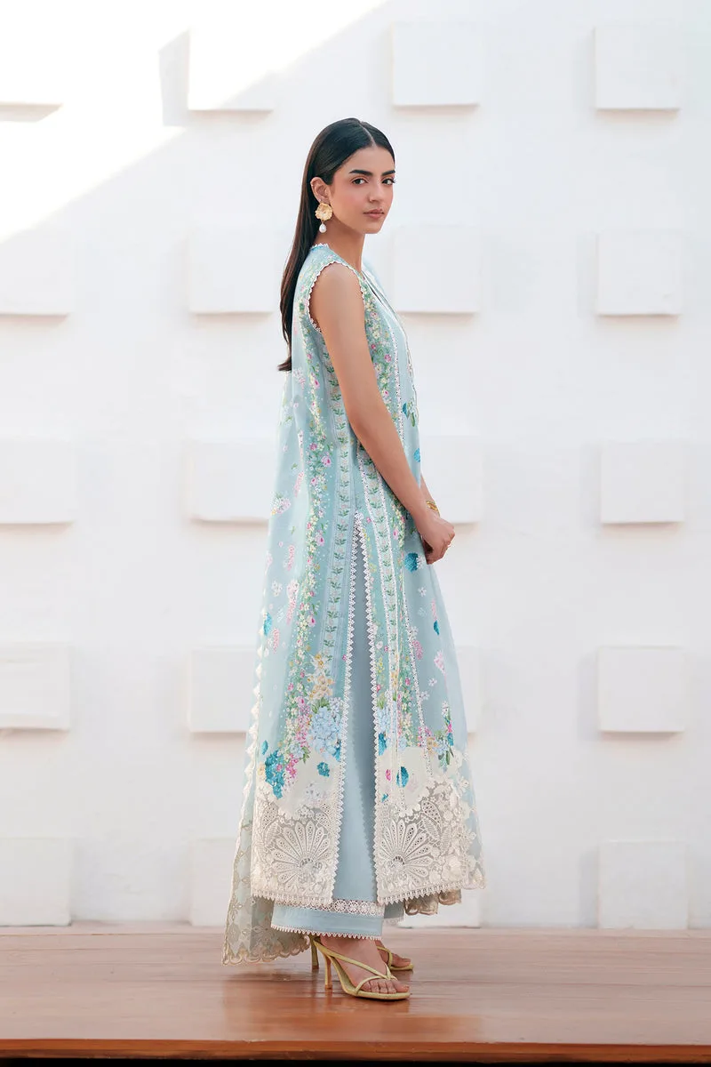 Afrozeh Sunspell 26 Sky Blue Lawn – view 2 – Poshaq