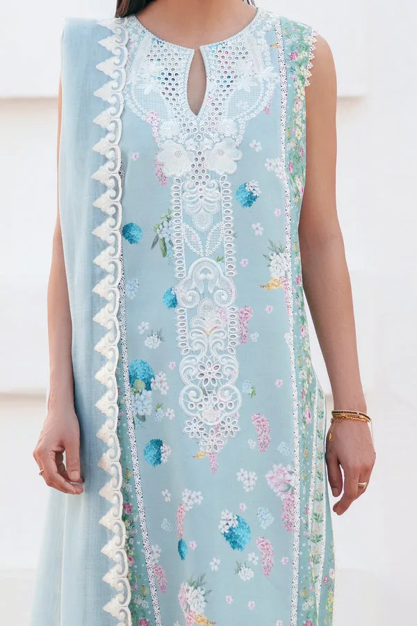 Afrozeh Sunspell 26 Sky Blue Lawn – view 3 – Poshaq