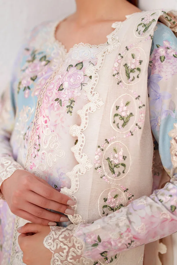 Afrozeh Sunspell 26 Blush Peach Lawn – view 3 – Poshaq
